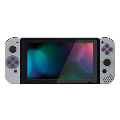eXtremeRate DIY Replacement Shell Button for Nintendo Switch & Switch OLED, Classic 1989 GB DMG-01 Style Soft Touch Housing with ABXY Direction Button for Joycon Controller- Console Shell NOT Included - color: Classic 1989 GB DMG-01
