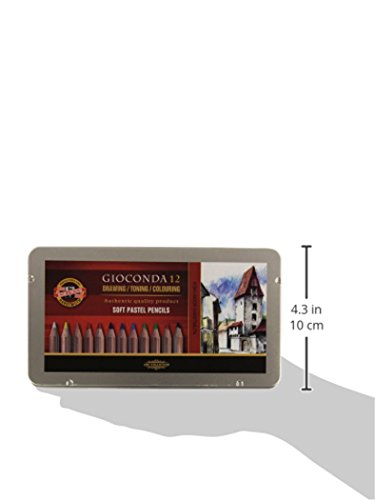 KOH-I-NOOR Artist's Soft Pastel Pencils (Set of 12)