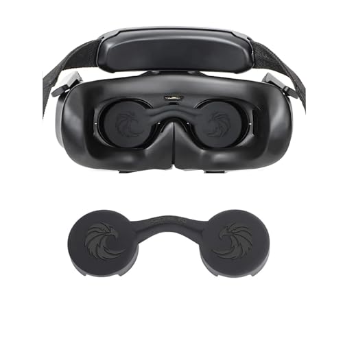 Silicone Lens Cover Padding for DJI Goggles 3 & Goggles 2 Flight Glasses Scratch-Proof, Dust-Proof and Sweat-Proof Lens Protection for DJI Avata 2 /Avata Drone G3/G2 VR Glasses Accessories,