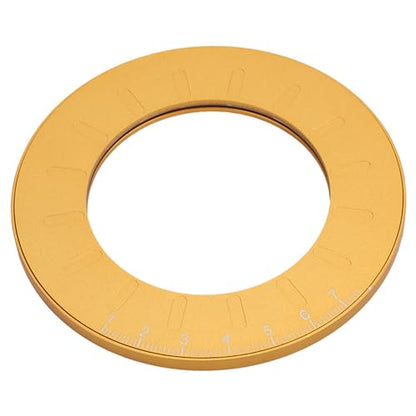 Ejoyous Circle Drawing Maker, Adjustable Stainless Steel Metal Round Circle Template Drafting Drawing Ruler Measuring Tool for Circles, Professional Geometric Drafting Tool with Scale