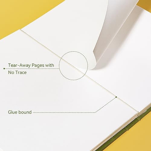Arrtx Hardcover Sketch Book, 60 Sheets, 8.5 x 6.1 Inches - size: A5