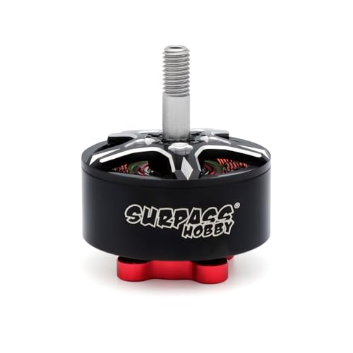 Surpass Hobby Brushless Motor S2810 1180KV RC Outrunner RC Plane Motor Suitable for 7-9 inch FPV Drone（1Pack）