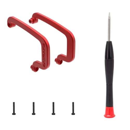 Gimbal Anti-Collision Gimbal Bumper Guard Bar for DJI Avata 2 Drone Aluminum Lens Protector (Red) - color: Red