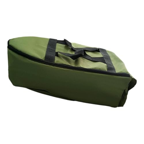 Fishing Remote Control Boats Bag - 58x28x19cm, Tackle Fishing Bags, 292g Oxford Cloth | RC Bait Boat Storage Anti Collision Case, Portable Handbag Tackle Organizer | Fish Gear Tool, For Hiking Camping - color: Green