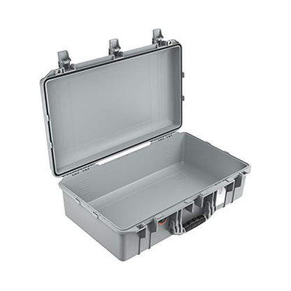 Pelican Air 1555 Case No Foam - Silver - color: Gray, size: No Foam