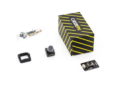 FPV Camera Ratel 2, 1/1.8inch Starlight Sensor Camera 1200TVL with FOV 165°Bigger PAL NTSC Switchable for FPV Racing Drone