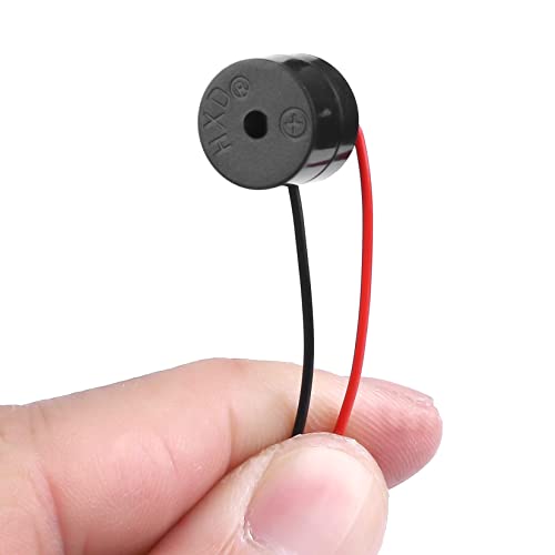 Buzzer DC 3-12V Wired Connector Active Electronic Buzzer 85dB 20PCS