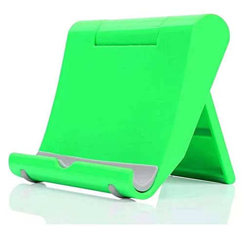 Cell Phone Stand, Desktop Holder for Smartphones, Phones & Tablets - color: Green