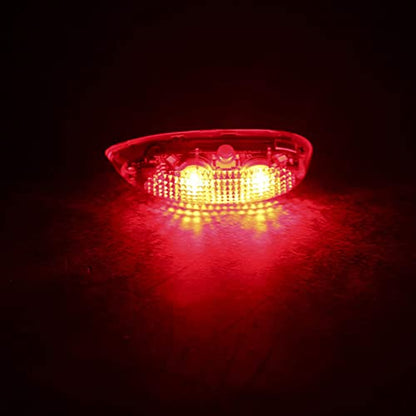 3PCS RC Plane Wireless LED Light Kit for Airplane Aircraft Helicopter Fix Wing Quadcopter, Water Droplet Shape Double/Quick/Flicker Flash Drone Lights, Green White LED Flashing