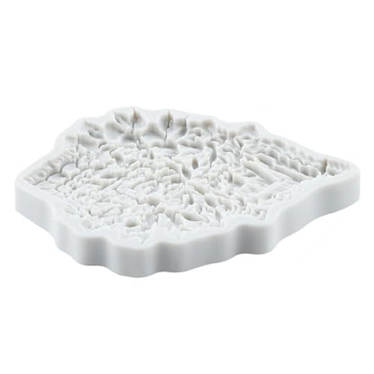 Baroque Relief Flower Polymer Clay Mold Baroque Silicone Molds - color: Style C