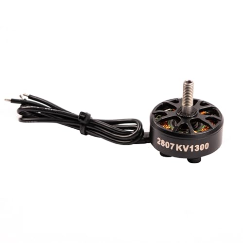 2807 1300KV Brushless Motor for FPV Drone CW Thread High Speed Racing Motor for 7inch Frames Compatible with 3-6S LiPo for Quadcopter Freestyle Long Range (1PCS) - size: 1PCS