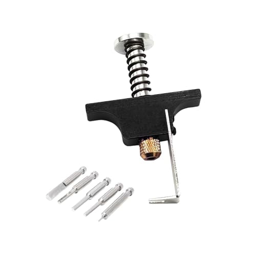 Propeller Puller Aluminum Alloy Removal Tool Props Remover， with Replacement Ejector Pins for RC FPV Drone BetaFPV Air65 75 (Black)
