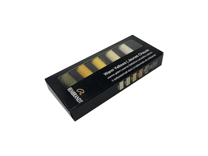 Rembrandt Soft Pastel Micro Set, 5-Piece Half Sticks, Warm Yellows - color: Warm Yellows, style: 5 Half Sticks in Micro Set