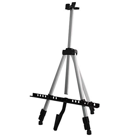 VViViD Aluminum Adjustable Light-Weight Portable Display Easel w/Black Nylon Carrying Case (66") - size: 66"