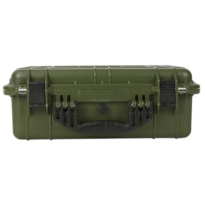 Strongway 20in. Plastic Waterproof Storage Case, Green - color: Green
