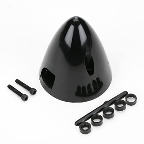 Du-Bro 285 2-1/2" Black Spinner - color: Black, size: 2-1/2"