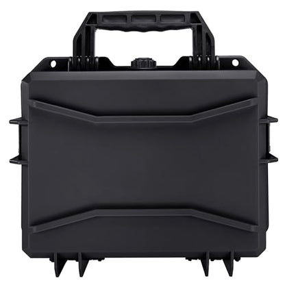 Eylar 13.8" Intact Series Compact Hard Camera Case, Lightweight and Durable Stacker Design with Foam - color: Black