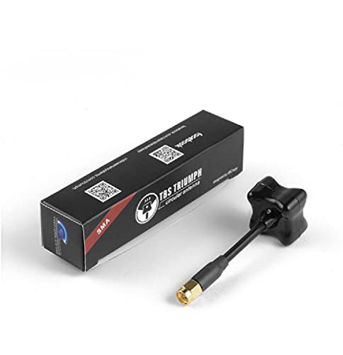Circular Polarized Triumph Antenna Heavy Duty Cable Extra Compact for FPV Racing Quadcopter Accessories - size: SMA