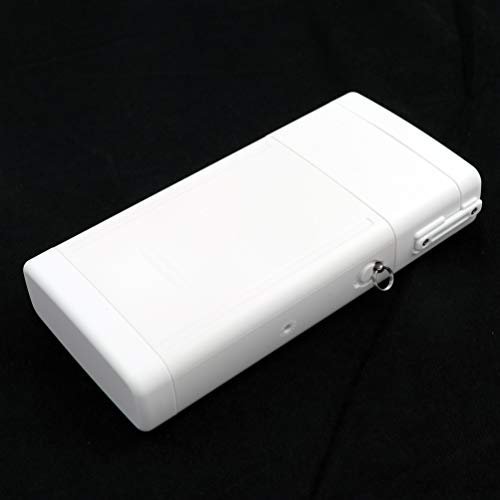 CUESOUL ANTIE Hard Dart Case, Holds 6 Steel/Soft Tip Darts & Extra Tips, Shafts & Flights, Durable Use - color: Solid White