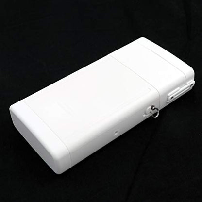 CUESOUL ANTIE Hard Dart Case, Holds 6 Steel/Soft Tip Darts & Extra Tips, Shafts & Flights, Durable Use - color: Solid White