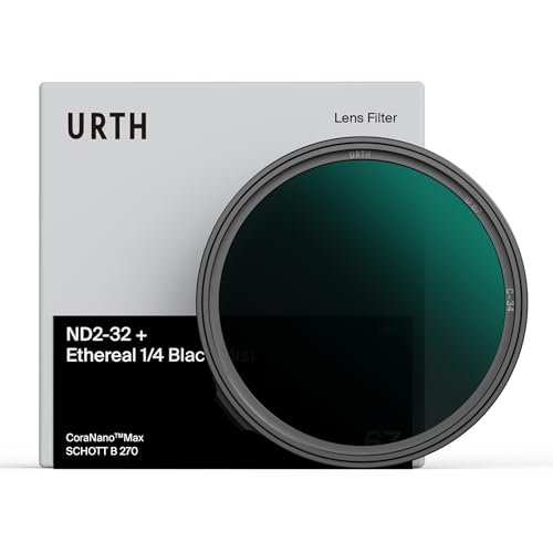 Urth 77mm Variable ND2-32 + Black Mist ¼ Diffusion Lens Filter (Pro) - size: 77mm