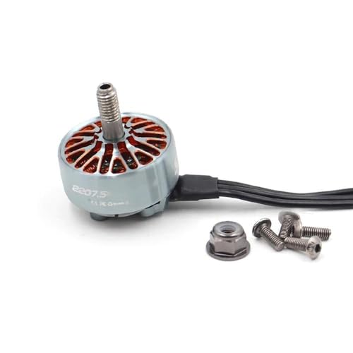 SPARKHOBBY XSPEED 2207.5 2207 1700KV 1900KV 2450kv 4~6S Lipo FPV Brushless Motor for 5inch Propeller GF51466 Quadcopter Drones (1PC 2207.5 2450KV) - style: 1PC 2207.5 2450KV