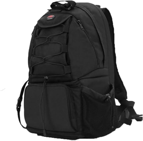 Waterproof DSLR Camera Backpack with 17" Laptop Compartment, Rain Cover - size: 17L