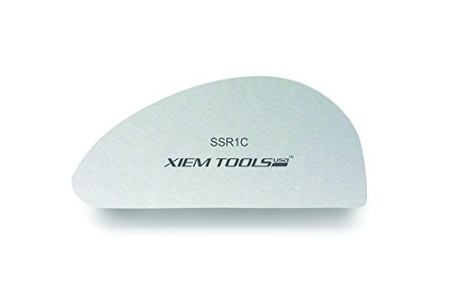 Xiem Tools Stainless Steel Clay Rib for Ceramics and Pottery (Rib 1C) - size: Rib 1C
