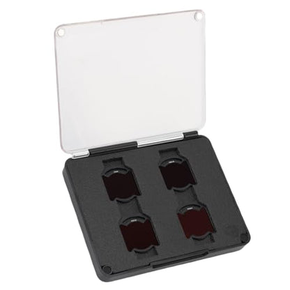 4 Pack Multi Coating ND Filter Set ND8 ND16 ND32 ND64, Aluminum Frame Lens Accessories for O4 Air Unit Pro Drone, Reduce Scatter Light