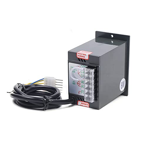 0-27RPM 6W 50K Variable Speed AC Gear Reduction Motor with Controller - color: 6W 50K