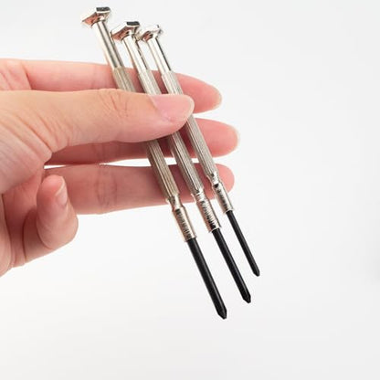 16 PCS Mini Precision Screwdriver Set - Premium Mini Screw Driver Set Kit - 16 Different Sizes of Flat Head Philips for Electronics, Toys, Computer & Watch Repair