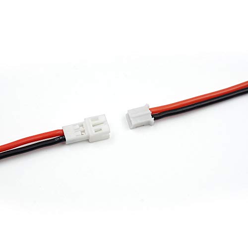 10pcs Upgraded Tiny Whoop JST-PH 2.0 Male and Female Connector Cable for Battery JJRC H36 H67 Blade Inductrix E010 E013