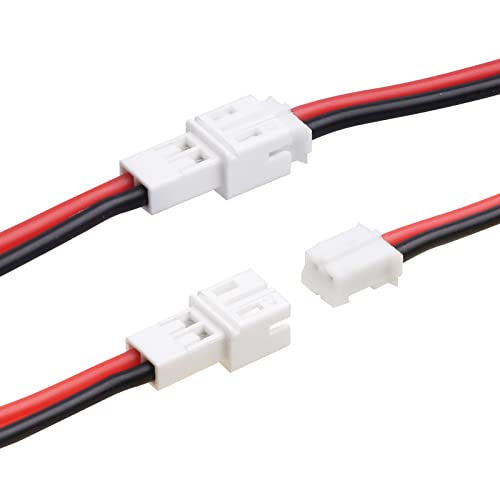 HobbyPark Tiny Whoop JST-PH 2.0 Connector Male & Female Cable for RC Battery JJRC H36 H67 Blade Inductrix E010 E013 (10-Pack)