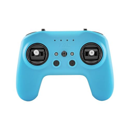 Radiomaster T8L ELRS 2.4GHz Radio Transmitter, 204g Lightweight Screenless Remote Controller with Hall-Effect Gimbals, USB-C Charging & Simulator Compatibility for FPV Drones (Blue) - color: Blue