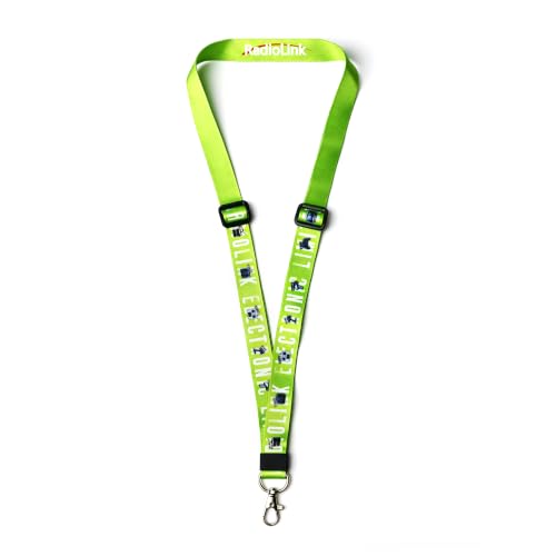 Radiolink RC Transmitter Lanyard Adjustable Neck Strap Sling Hook Green - color: Green