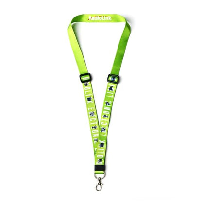 Radiolink RC Transmitter Lanyard Adjustable Neck Strap Sling Hook Green - color: Green