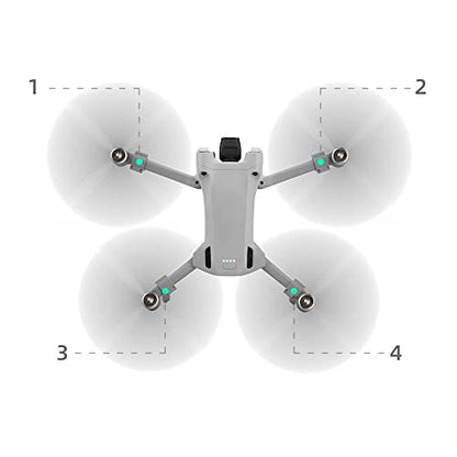 MOUDOAUER 5.8 * 2.2 * 1.3cm Extended Landing Gear Leg Support Protector Extensions for DJI Mini 3 Pro Drone Accessory Part