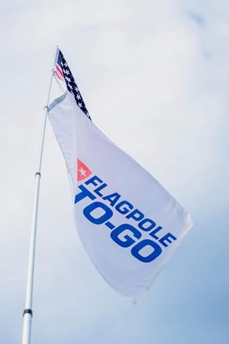 Telescoping Aluminum Portable Flagpole - style: 20 FT