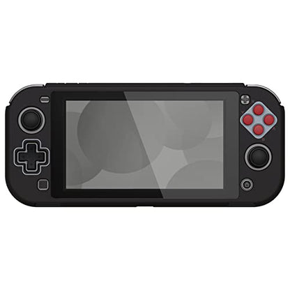 PlayVital ZealProtect Protective Case for Nintendo Switch Lite, Hard Shell Ergonomic Grip Cover for Nintendo Switch Lite w/Screen Protector & Thumb Grip Caps & Button Caps - Classics NES Style - color: Classics NES Style