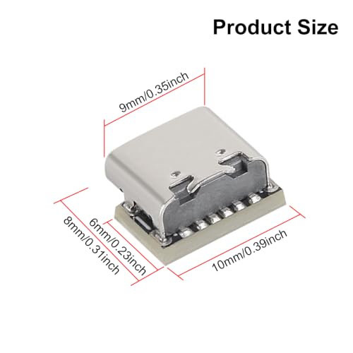 UMLIFE 10PCS Mini Lithium Battery Charging Board Module 3.7V 4.2V 18650 Lithium Battery Charger Protection Board with Type-C Interface