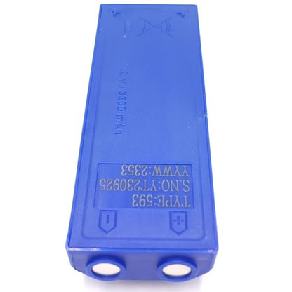 (5-Pack Model 593 NiMH 7.2V 3300 mAh Battery Compatible with SCANRECO 593 16131 17162 Battery Cassette for Maxi/Mini Remote