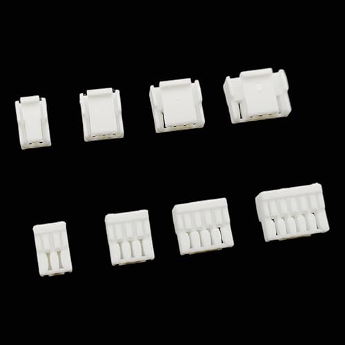 GH1.25 Connectors Kit Vertical/Horizontal SMD Socket and Crimp Terminal Compatible with JST GH 1.25mm 2/3/4/5 Pin Housing Connector Adapter