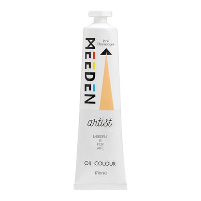 MEEDEN Artist Grade Oil Paint: Pink Champagne - 170ml/5.7oz Tube - color: Pink Champagne - NEW COLOR, size: 5.7 Fl Oz (Pack of 1)