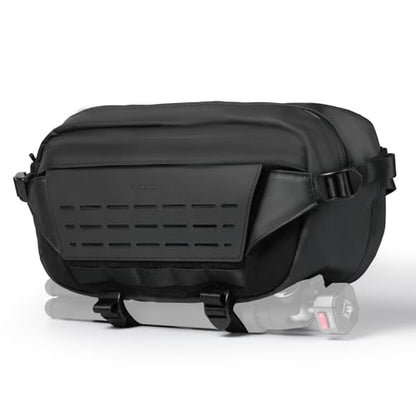 ULANZI 9L Camera Sling Bag, Water-Resistant Camera Case with Tripod Holder - size: Black 9L