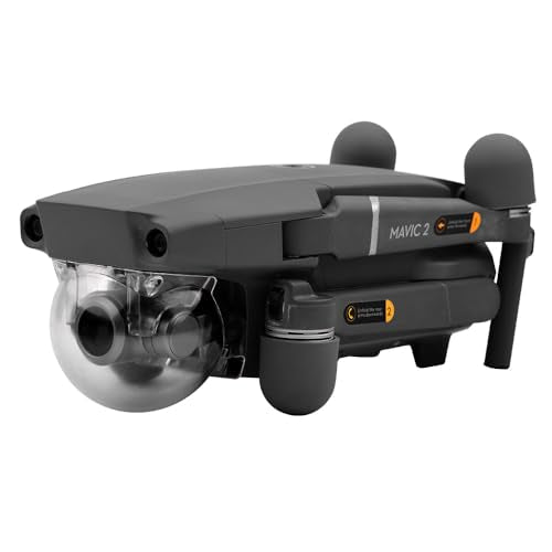 MOUDOAUER Drone Transparent Protector Cover Gimbal Lock Stabilizer Camera Cap Guard Protect Cover for DJI (Mavic 2) Accessories - size: For DJI Mavic 2 Zoom