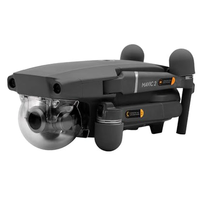 MOUDOAUER Drone Transparent Protector Cover Gimbal Lock Stabilizer Camera Cap Guard Protect Cover for DJI (Mavic 2) Accessories - size: For DJI Mavic 2 Zoom