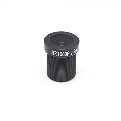 1/3" CCTV 2.8mm Lens Black for CCD Security Box Camera - color: 2.8mm