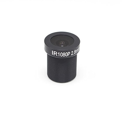 1/3" CCTV 2.8mm Lens Black for CCD Security Box Camera - color: 2.8mm
