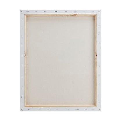 Creative Inspirations 10x10 Stretched Canvas Super Value 5 Packs - Artist Quality, Low Cost Canvas, Cotton Duck, Acid Free, Archival, Accepts All Paints, Double-Primed 10oz, Paintable Edges - size: 10x10"