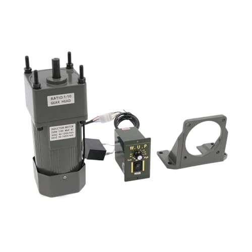 0-135RPM 250W 10K Electric Gear Reduction Motor with Controller & Bracket - color: 250W 10K, with Bracket